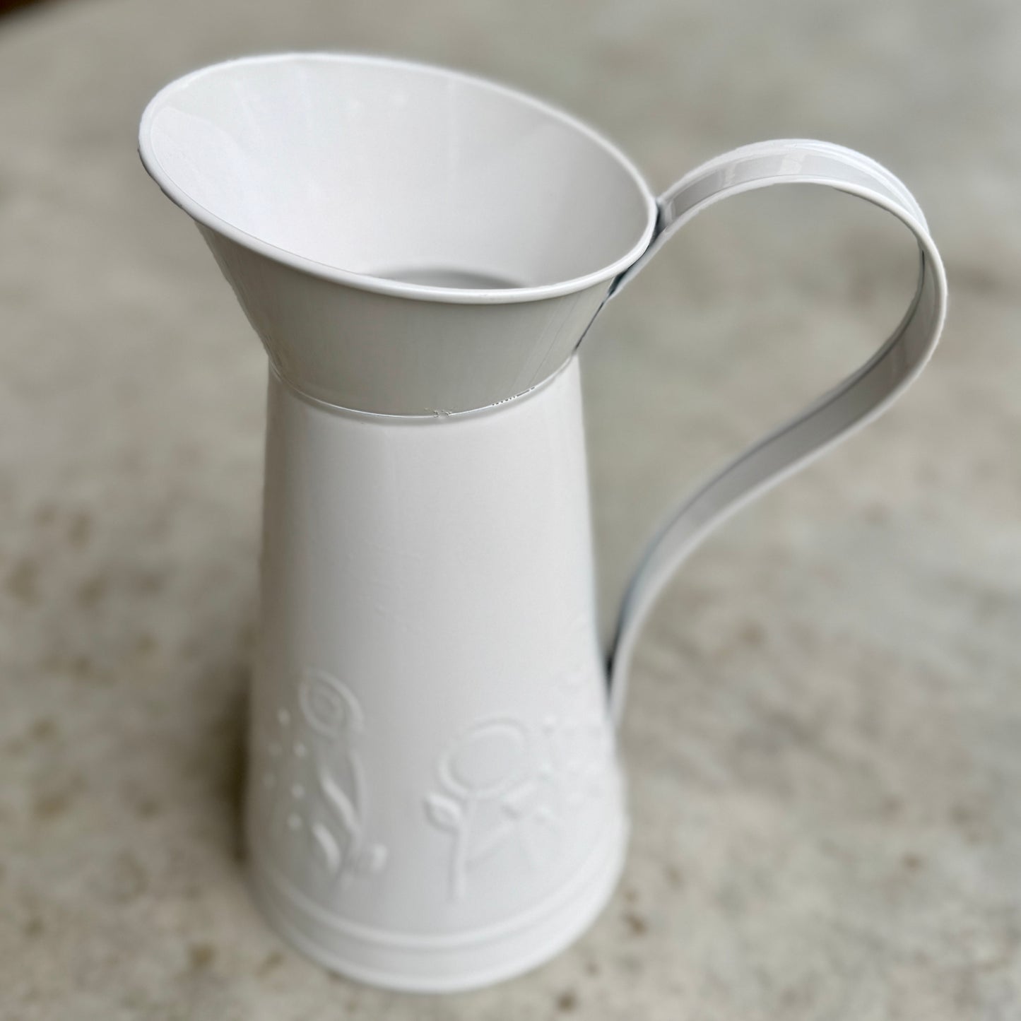 Metal Vase Pitcher - Cottage